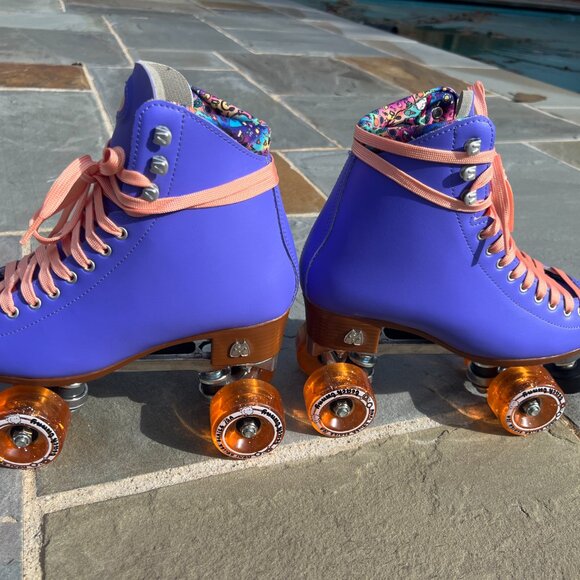 Beach Bunny Roller Skates by Moxi Skates | Periwinkle/Sunset | US Women's 8.5-9 - Picture 6 of 12